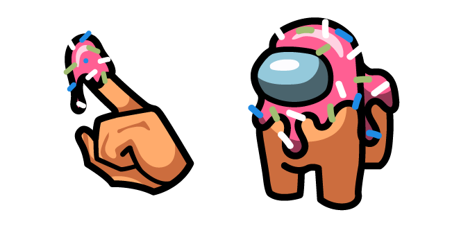 Among Us Donut Character