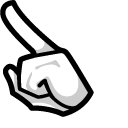 Among Us Drink White Character pointer