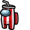 Among Us Drink White Character cursor