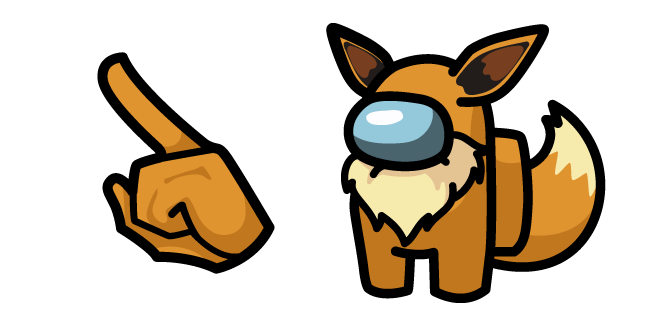 Among Us Eevee Character