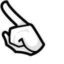 Among Us Ellie Rose Character pointer