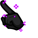 Among Us Enderman Character pointer