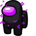 Among Us Enderman Character cursor
