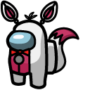 Among Us FNAF Funtime Foxy Character cursor