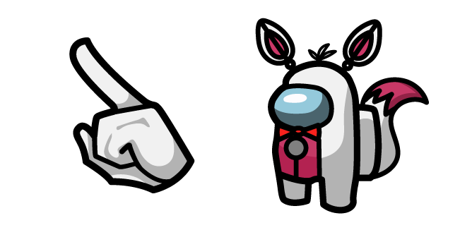 Among Us FNAF Funtime Foxy Character