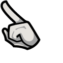 Among Us FNAF Glamrock Chica Character pointer