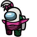 Among Us FNAF Glamrock Chica Character cursor