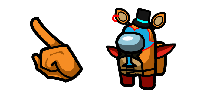 Among Us FNAF Glamrock Freddy Character