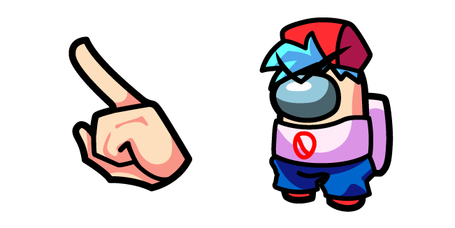 Among Us FNF Boyfriend Character