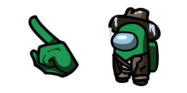 Among Us Fortegreen Character in Archae Outfit