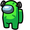 Among Us Frankenstein Character cursor
