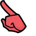 Among Us Futurama Zoidberg Character pointer