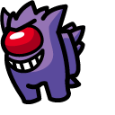 Among Us Gengar Character pointer