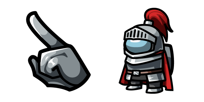 Among Us Gray Knight Character