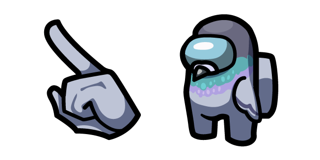 Among Us Gray Pigeon Character