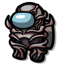 Among Us Gray Vecna Character cursor