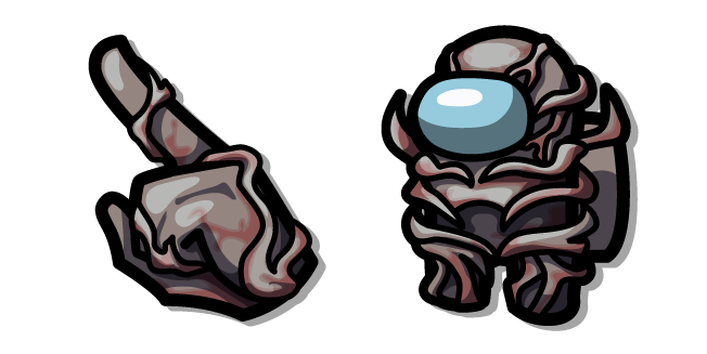 Among Us Gray Vecna Character