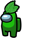 Among Us Green Character Mint cursor