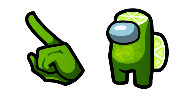 Among Us Green Lime Character