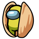 Among Us Green Pistachio Character cursor