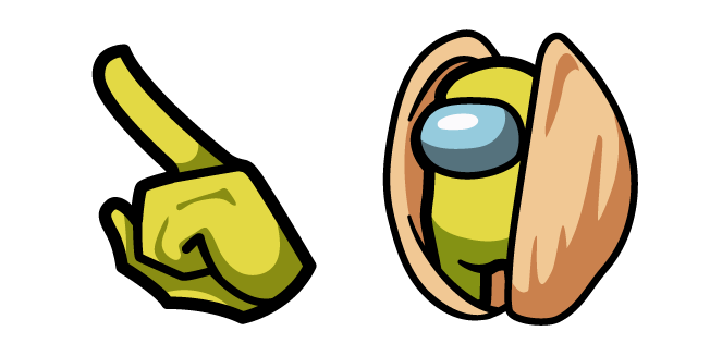 Among Us Green Pistachio Character