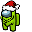 Among Us Grinch Character cursor