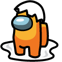 Among Us Gudetama Character cursor