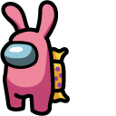 Among Us Hanako-kun Mokke Character cursor