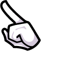 Among Us Hello Kitty Character pointer