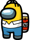 Among Us Homer Simpson Character cursor