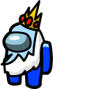 Among Us Ice King Character cursor