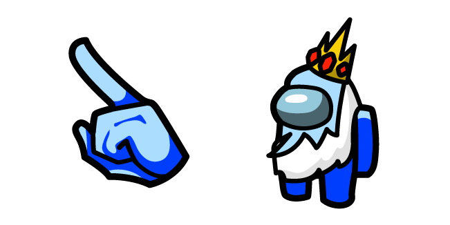 Among Us Ice King Character