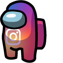 Among Us Instagram Character cursor