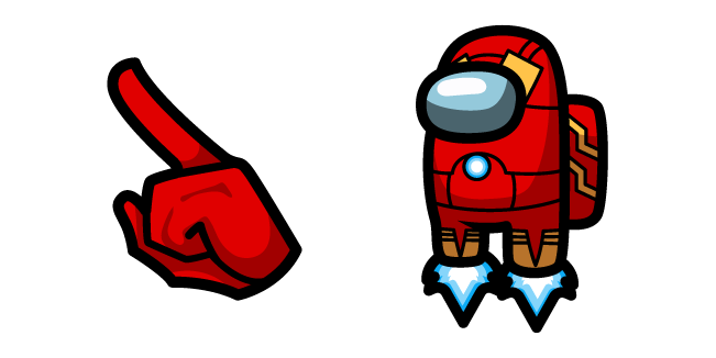 Among Us Iron Man Character