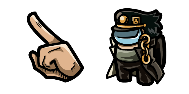 Among Us JoJo's Bizarre Adventure Kujo Jotaro Character
