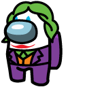Among Us Joker Movie Character cursor