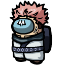 Among Us Jujutsu Kaisen Sukuna Character cursor