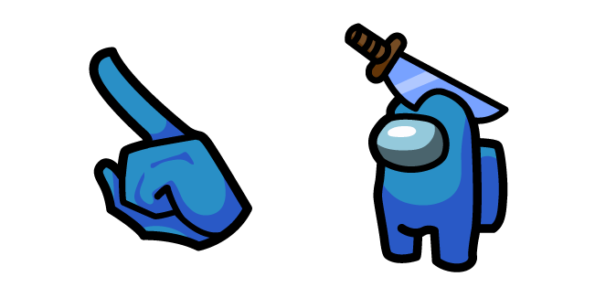 Among Us Knife Character