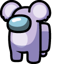 Among Us Koala Character cursor