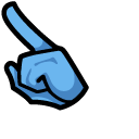 Among Us League of Legends Jinx Character pointer