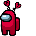 Among Us Luv U Character cursor