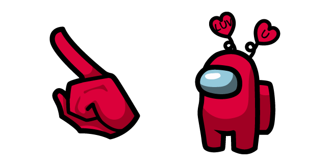 Among Us Luv U Character