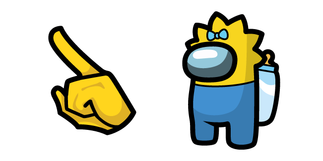 Among Us Maggie Simpson Character