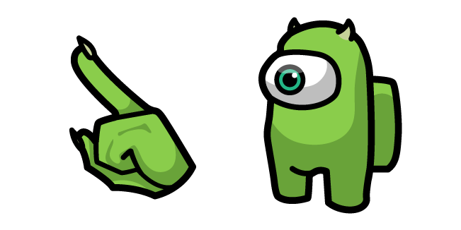 Among Us Mike Wazowski Character