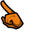 Among Us Mohawk Character pointer