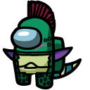 Among Us Montgomery Gator Character cursor