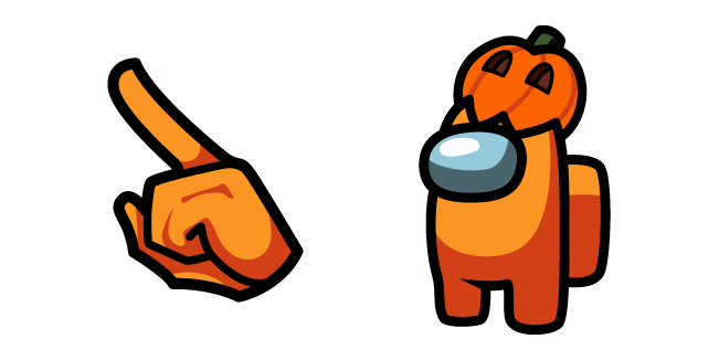 Among Us Mr. Pumpkin Character