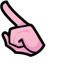 Among Us My Little Pony Pinkie Pie Character pointer