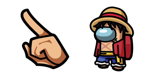 Among Us One Piece Monkey D. Luffy Character