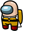 Among Us One-Punch Man Saitama Character cursor